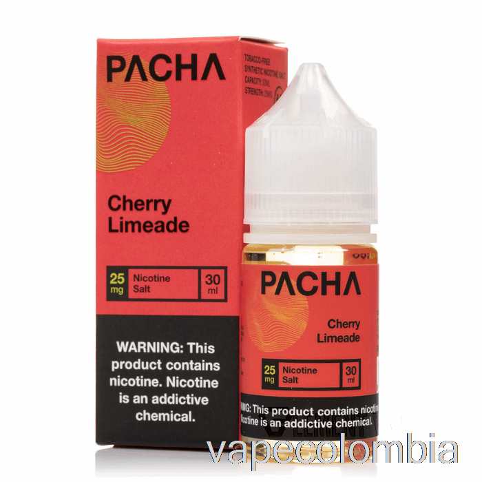 Vape Kit Completo Cherry Limeade - Sales De Pacha - 30ml 25mg